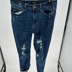 Women’s Judy Blue Skinny Fit Jeans. Size 11/30. Style JB82230DK.